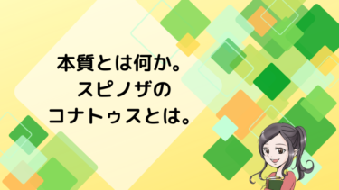 本質とは何か はじめてのスピノザ からコナトゥスを考える けうブログ